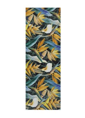 Tapis intérieur ATTICGO multicolore rectangulaire Dessins avec des feuilles 52x200 cm RICCI