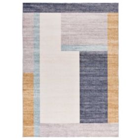 Tapis intérieur ATTICGO multicolore rectangulaire géometrique 160x230 cm CLASS