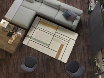 Tapis intérieur ATTICGO multicolore rectangulaire scandinave 80x150 cm DOMUS