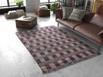 Tapis intérieur ATTICGO multicolore rectangulaire éthnique 120x160 cm RECRAFT