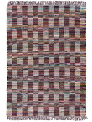 Tapis intérieur ATTICGO multicolore rectangulaire éthnique 120x160 cm RECRAFT