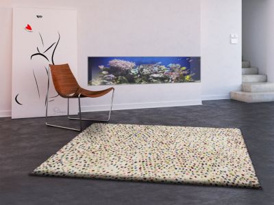 Tapis intérieur ATTICGO multicolore rectangulaire éthnique 133x190 cm KASBAH