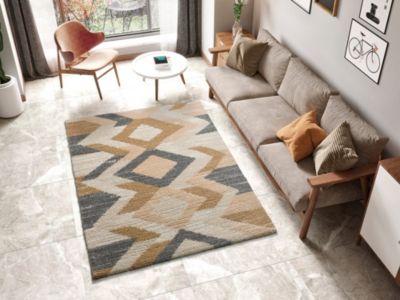 Tapis intérieur ATTICGO multicolore rectangulaire éthnique 160x230 cm ENYA