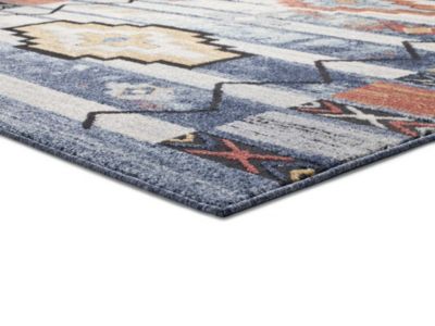 Tapis intérieur ATTICGO multicolore rectangulaire éthnique 160x230 cm MABEL