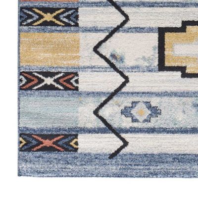 Tapis intérieur ATTICGO multicolore rectangulaire éthnique 160x230 cm MABEL