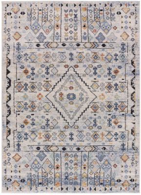 Tapis intérieur ATTICGO multicolore rectangulaire éthnique 200x290 cm MABEL