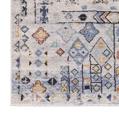 Tapis intérieur ATTICGO multicolore rectangulaire éthnique 200x290 cm MABEL