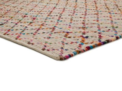 Tapis intérieur ATTICGO multicolore rectangulaire éthnique 60x110 cm REUNITE