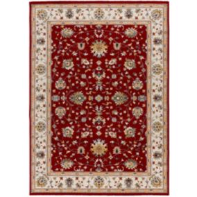 Tapis intérieur ATTICGO rouge rectangulaire classique 115x160 cm CLASSIC