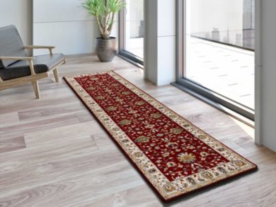 Tapis intérieur ATTICGO rouge rectangulaire classique 67x250 cm CLASSIC