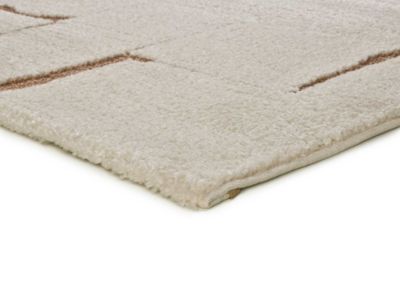 Tapis intérieur ATTICGO rouille rectangulaire scandinave 160x230 cm CANDELA