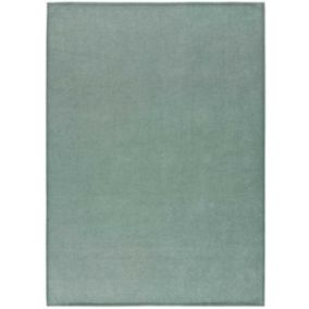 Tapis intérieur ATTICGO vert rectangulaire uni 140x200 cm HARRIS