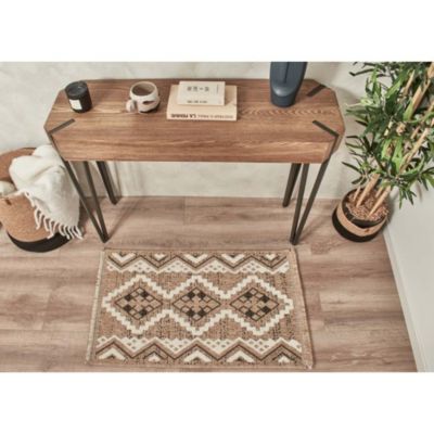 Tapis intérieur extérieur aspect jute noire Tijuana 9054 170x120 cm