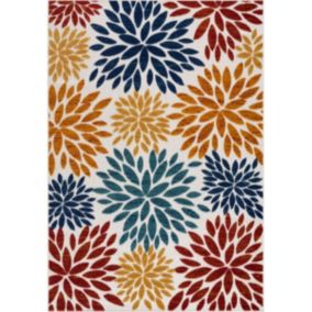 Tapis intérieur extérieur en polypropylène Murcie 141 160x120 cm