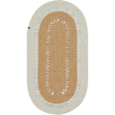 Tapis intérieur extérieur tissé main aspect jute CUZCO 080x150 cm