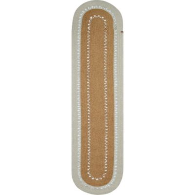 Tapis intérieur extérieur tissé main aspect jute CUZCO 080x150 cm