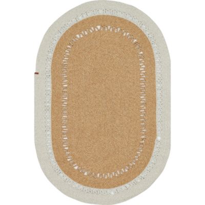 Tapis intérieur extérieur tissé main aspect jute CUZCO 080x150 cm