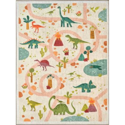 Tapis intérieur à poils courts Alix 737 beige 80x150 cm
