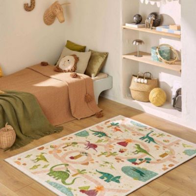 Tapis intérieur à poils courts Alix 737 beige 80x150 cm
