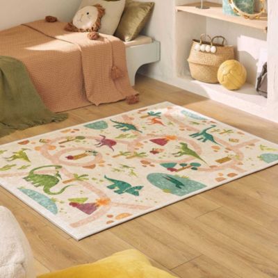 Tapis intérieur à poils courts Alix 737 beige 80x150 cm