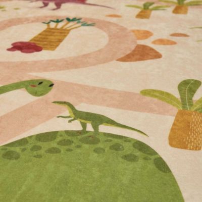 Tapis intérieur à poils courts Alix 737 beige 80x150 cm