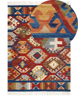 Tapis JRVESH Multicolore 200 x 300 cm Laine Kilim