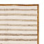 Tapis jute Chindi Deco&Co blanc L.180 x l.120 cm