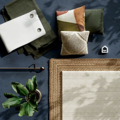 Tapis jute Melua GoodHome 120 x 170 cm