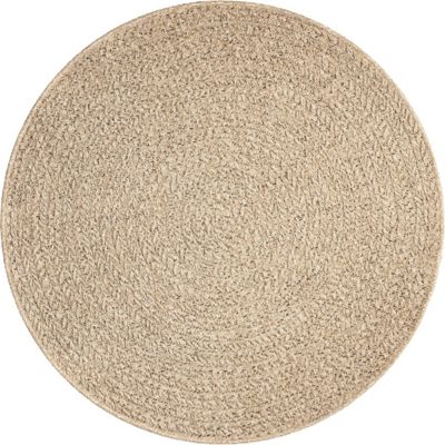 Tapis Kansas extérieur intérieur cercle - Nature - 120 cm Ronde