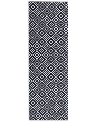 Tapis KARUNGAL Noir 80 x 240 cm