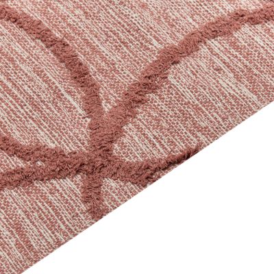 Tapis KIRSEHIR Rouge 80 x 150 cm Coton