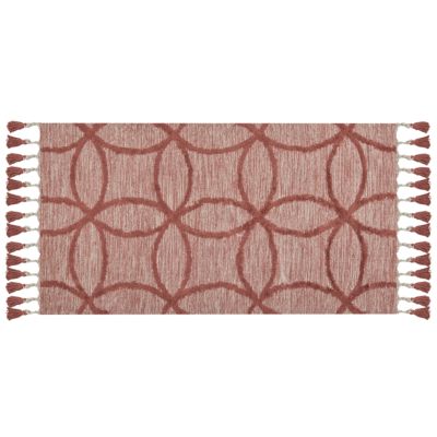 Tapis KIRSEHIR Rouge 80 x 150 cm Coton
