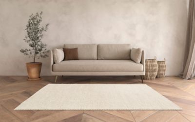 Tapis knits beige GoodHome L.230 x l.160 cm
