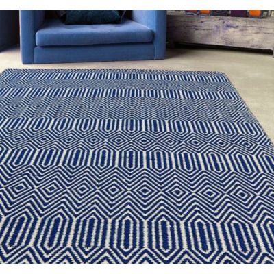 Tapis Laine et Coton tissé main style berbère SILWAN