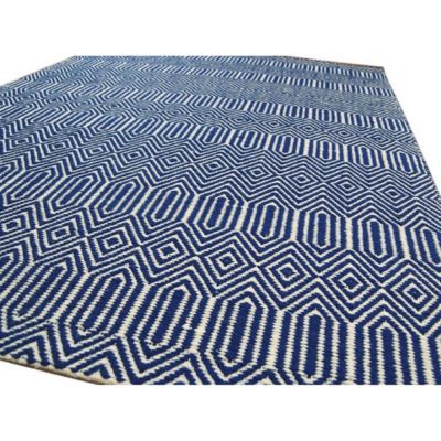 Tapis Laine et Coton tissé main style berbère SILWAN