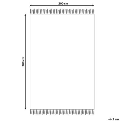 Tapis LORUT Multicolore 200 x 300 cm Coton Kilim