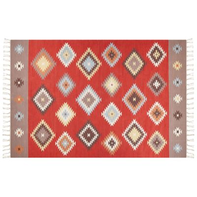 Tapis LORUT Multicolore 200 x 300 cm Coton Kilim