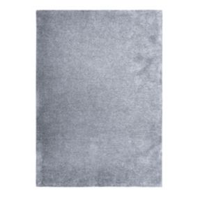 Tapis lumineux gris clair 120x170