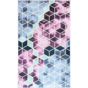 Tapis LUXE Doré, Rose, Dimension: 160x230