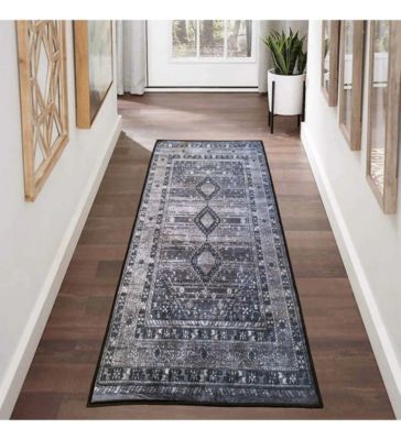 Tapis MAGHREB Anthracite, Dimension: 80x150