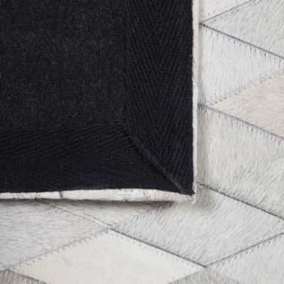 Tapis MALDAN Noir 140 x 200 cm Cuir