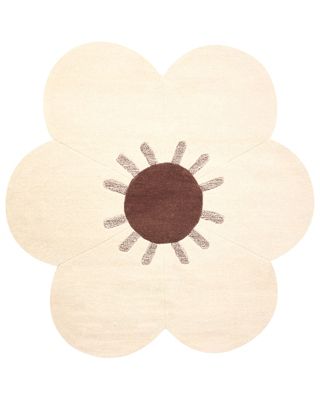 Tapis MANALI Beige 140 cm Laine