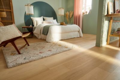 Tapis Manzo Berbère GoodHome beige et pastel L.120 x l.170 cm