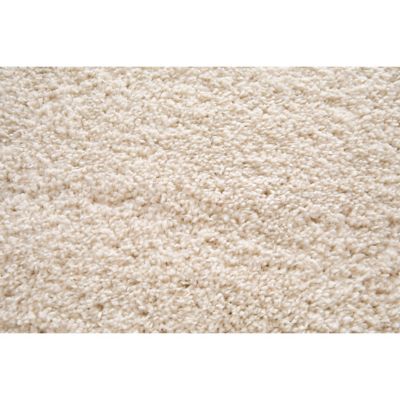 Tapis Manzo GoodHome blanc L.230 x L.160 cm