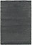 Tapis Manzo GoodHome gris L.230 x L.160 cm
