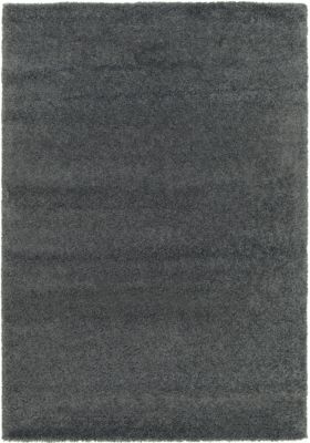 Tapis Manzo GoodHome gris L.230 x L.160 cm