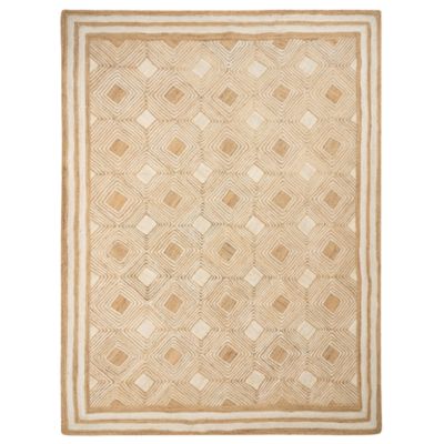Tapis MENGEN Beige 300 x 400 cm Jute
