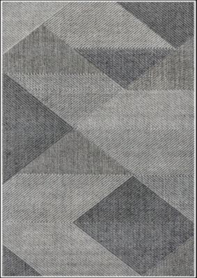 Tapis MIRAN Gris, Dimension: 80x150