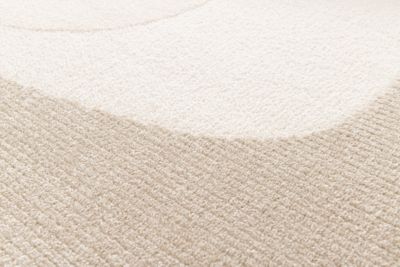 Tapis moderne Brera beige clair L.170 x l.120 cm Balta