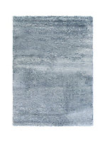 Tapis moderne Cocon bleu l.150 x H.200 cm